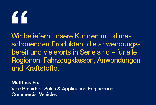 Wir beliefern unsere Kunden mit klima­schonenden Produkten, die anwen­dungs­ ­bereit und vielerorts in Serie sind – f...
