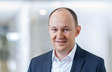 Marco Warth bei der MAHLE GmbH in Stuttgart am 26.11.2021
