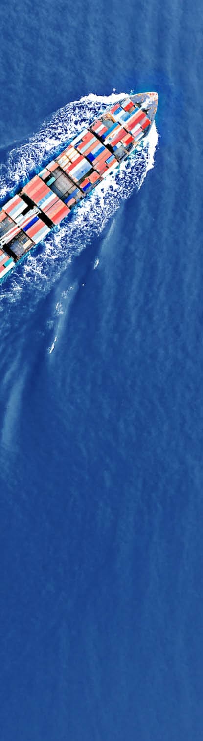 aerial top view container ship runing have wave in green sea, bangkok, thailand.