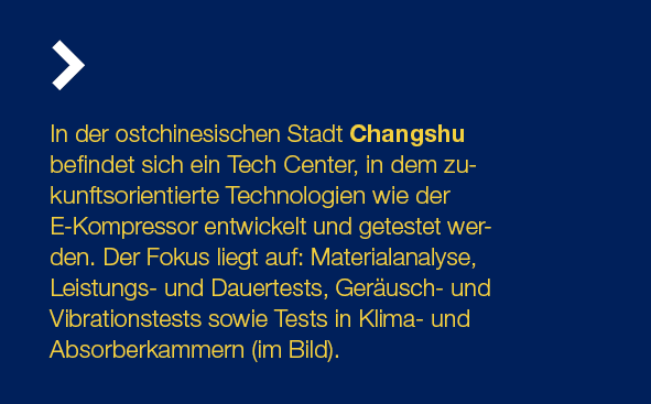 In der ostchinesischen Stadt Changshu befindet sich ein Tech Center, in dem zu kunftsorientierte Technologien wie der...