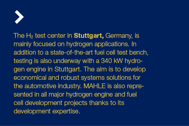 The H2 test center in Stuttgart, Germany, is mainly focused on hydrogen applications. In addition to a state of the a...